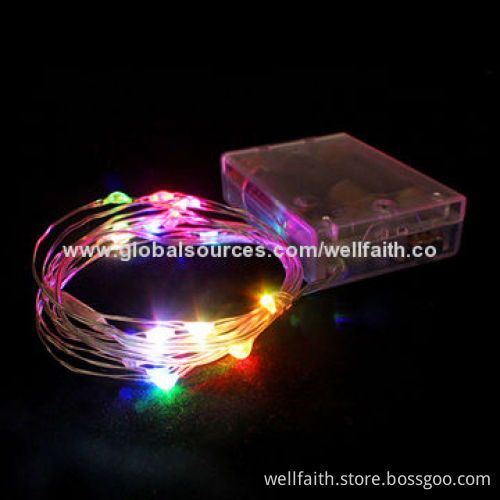 Christmas LED Copper Wire String Lights for Decoration